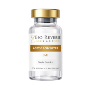 Vial de Acetic Acid, suministro de laboratorio, Bio Reverse Labs México